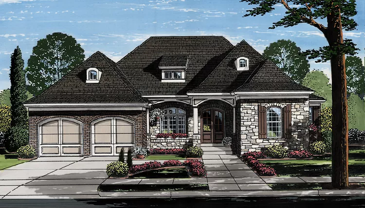 image of ranch house plan 7849
